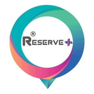 Alternativo (Alt Text): Logotipo da marca Reserve Mais, disponível para venda, indicando a oportunidade de compra de marca registrada no INPI para o setor de turismo e viagens.