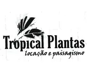 Logotipo e identidade visual da marca Tropical Plantas, disponível para compra e cessão de direitos no INPI para o segmento de paisagismo.