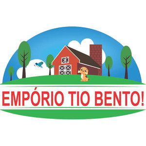 Representação gráfica das logomarcas Tio Bento, Empório Tio Bento e Cantina Tio Bento, disponíveis para aquisição de direitos comerciais.